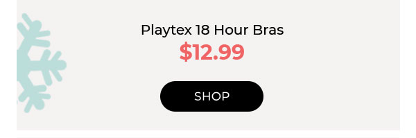 Shop Playtex 18 Hour Bras $12.99