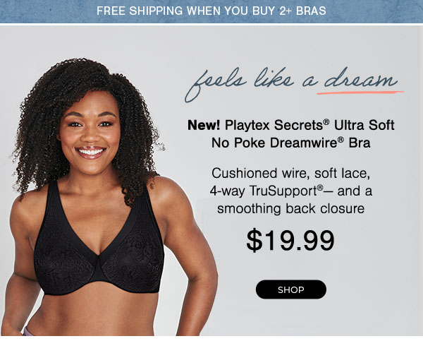 Cushioned Underwire? Yes, Please! - One Hanes Place