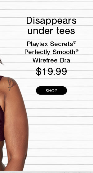 Cyber Sneak Peek: Get Extra 15% Off on Playtex Bras at One Hanes Place 🎉 -  One Hanes Place