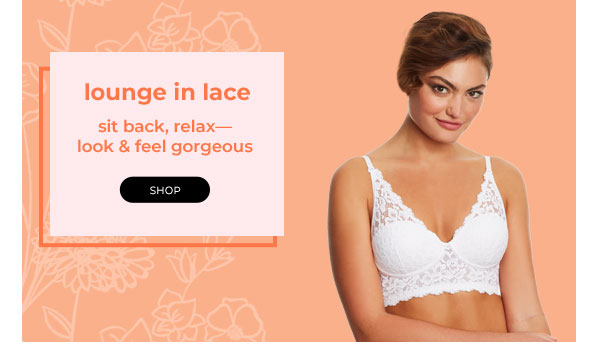 Maidenform Pure Comfort Lightly Lined Convertible Lace Bralette